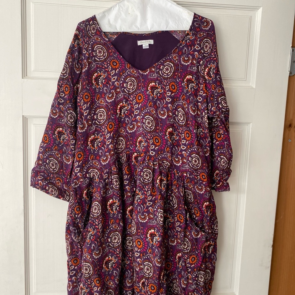 Garnett Hill fun fall casual dress - size 14